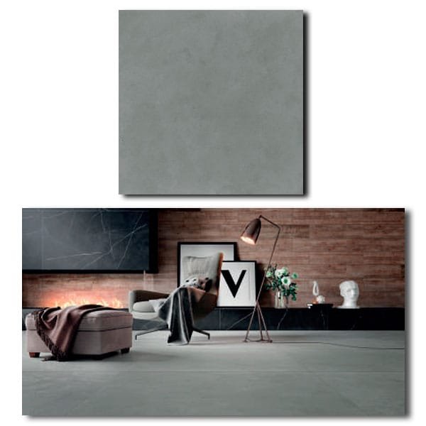 Porcelanato Villagres Monterrey Cement 1,08x1,08 cx2,33