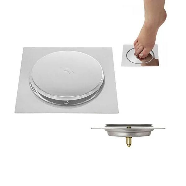 Ralo Automático Rainha Square 10x10