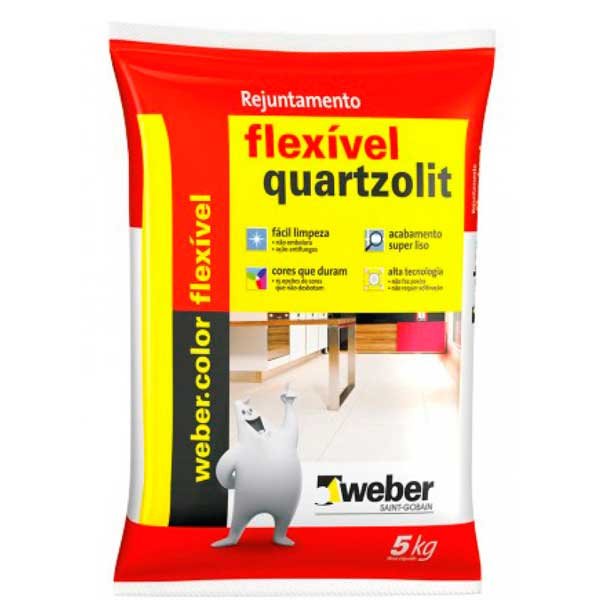 Rejunte Quartzolit 5kg - Cores