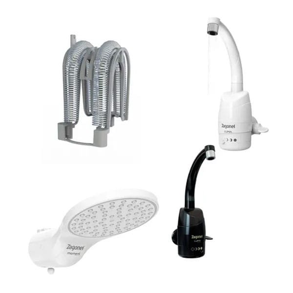 Resistência Zagonel Moment 4t / Torneira Luna