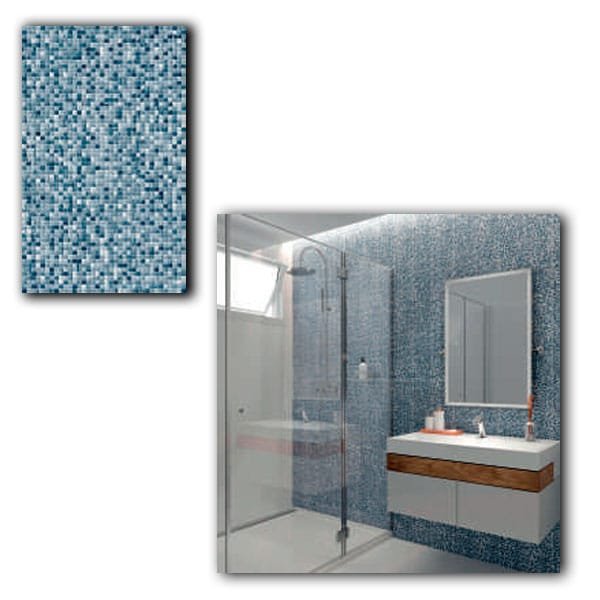 Revestimento Formigres Coloral Azul Brilhante 34x60 cx2,10