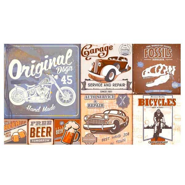 Revestimento Incopisos Retro Moto 32x58