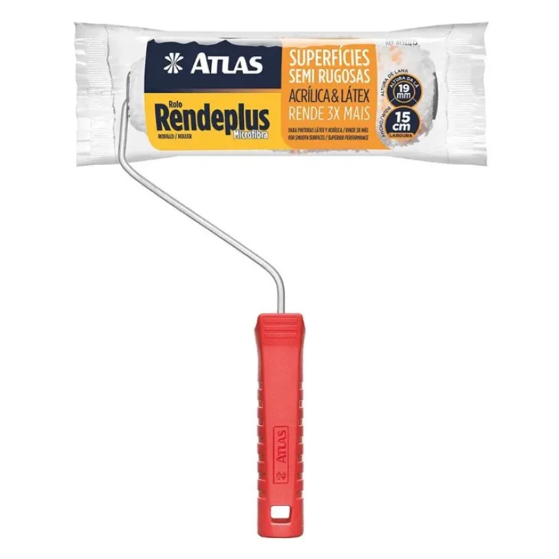 Rolo de Pintura Rendeplus 15cm 327/15 Atlas — Acessórios Tintas