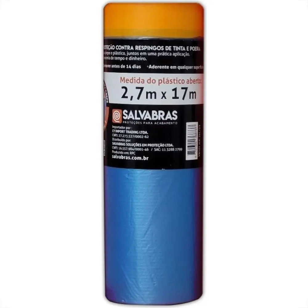 Salva Pintura 17mx2,70m Salvabras