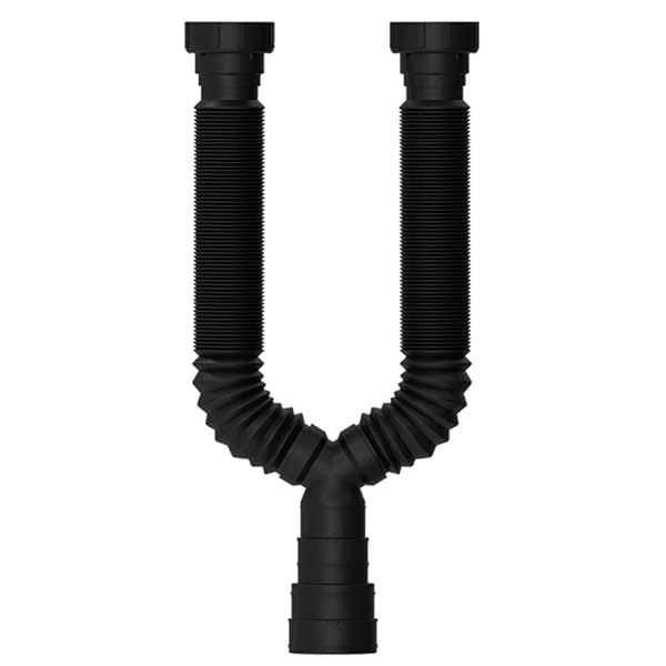 Sifão Duplo 0,74m Preto Censi