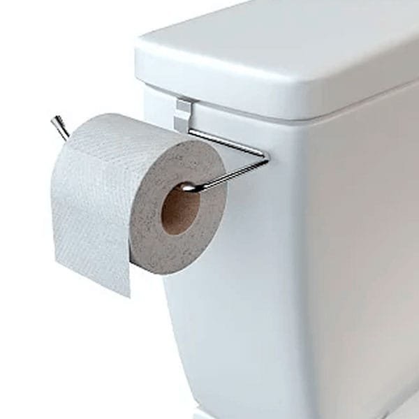 Suporte Papel Higienico para Caixa Acoplada