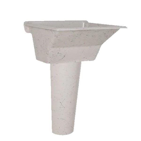 Tanque AJR Gran 60x46 com Coluna Travertino