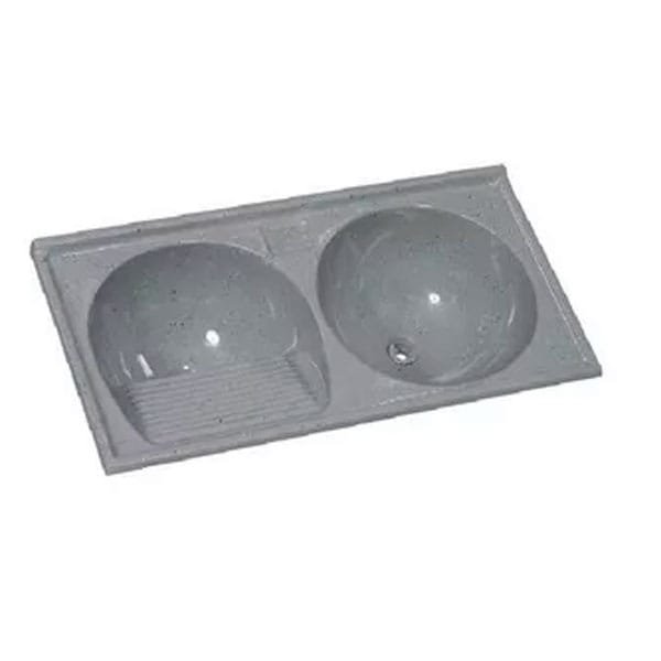 Tanque AJR GRAN Duplo FAFA 1,24x62 Cinza