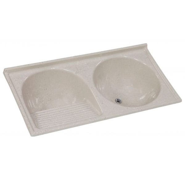 Tanque AJR GRAN Duplo FAFA 1,24x62 Travertino