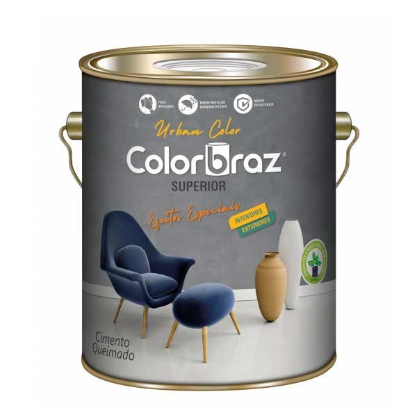 Tinta Cimento Queimado Colorbraz 3,6 Litros