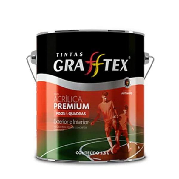 Tinta Piso Grafftex Semibrilho Antiderrapante ( Verificar Cores) 3,6 Litros