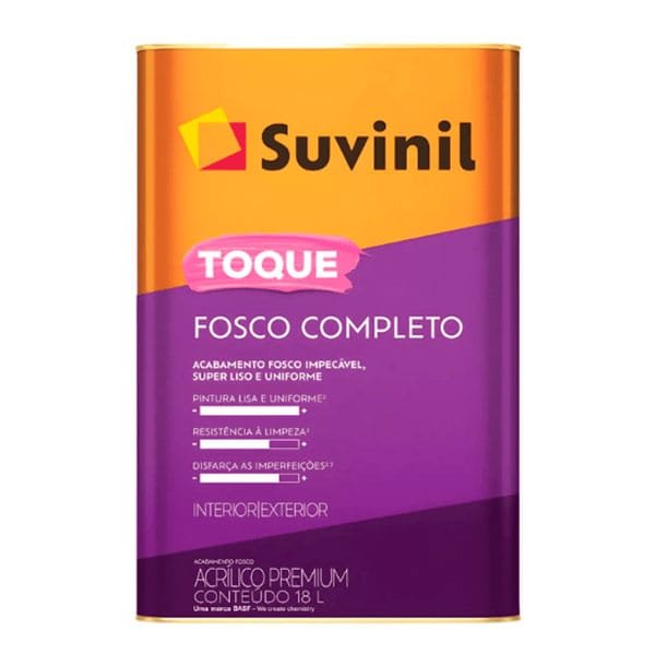 Tinta Suvinil Fosco Completo 18l Branco