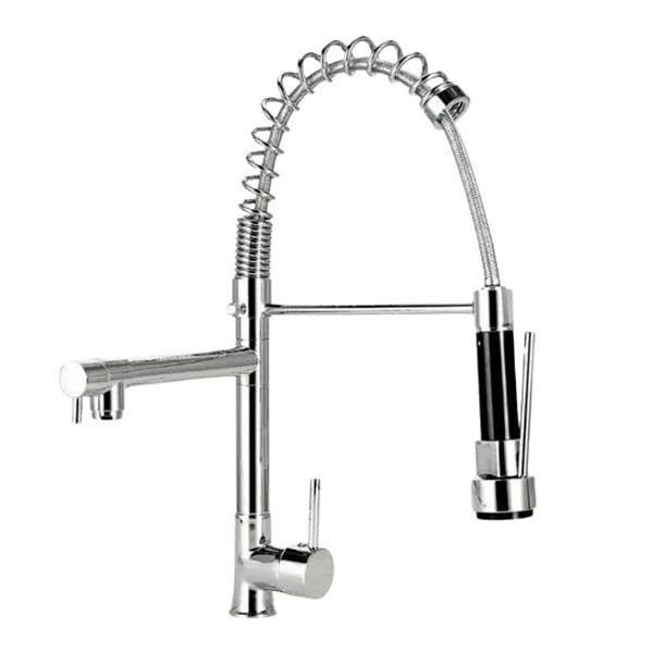 Torneira Rainha 2991 Bancada com 2 Saídas Cromadas 1/4 de Voltas