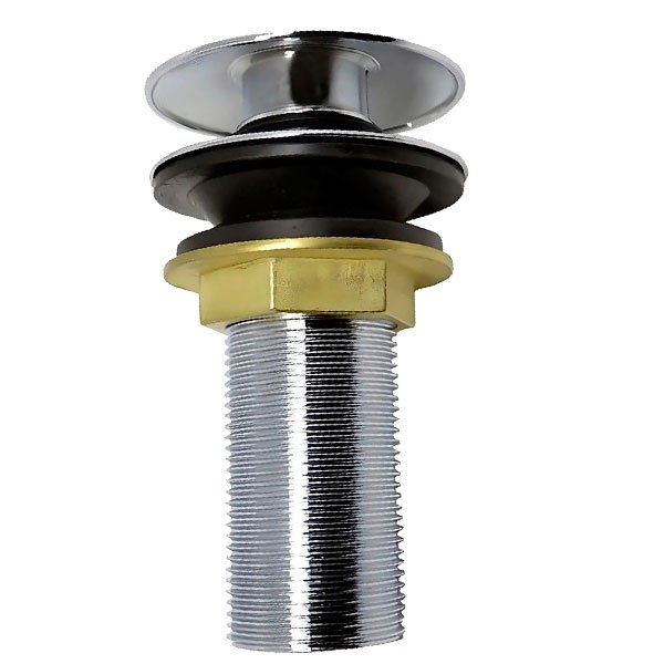 Válvula para Lavatório Rainha Metal Click 8cm