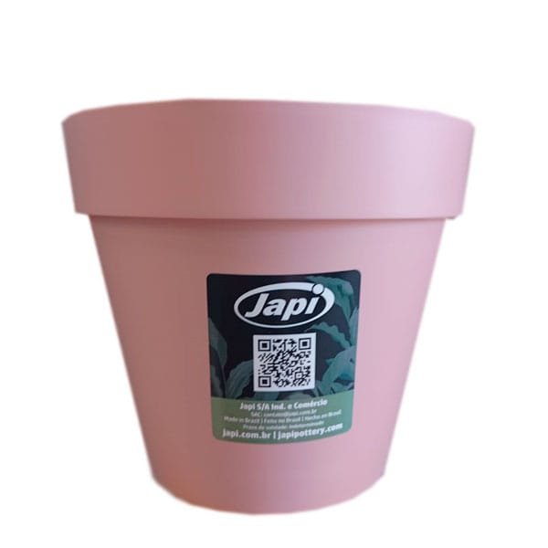 Vaso Japi Aquarela 3.5 Rosa Bebê