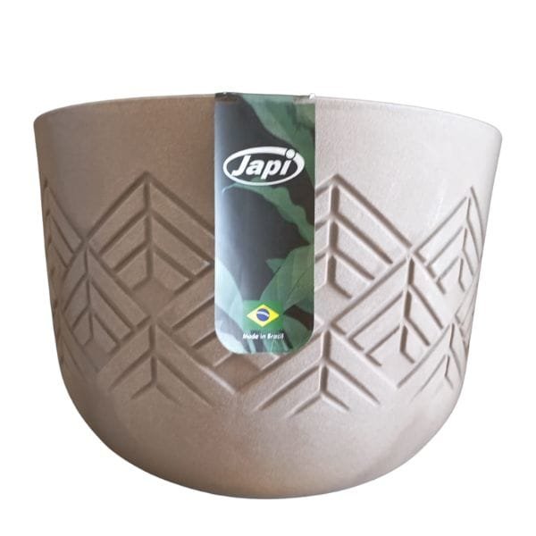 Vaso Japi Plástico Redondo Tribo 33 Macchiato
