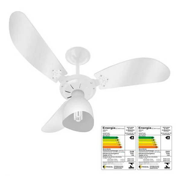 Ventilador de Teto - Branco - New Light -127V - DELTA